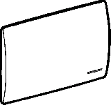 Geberit Abdeckplatte Artline