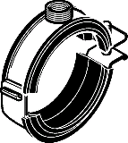 Geberit Silent-db20 Rohrschelle