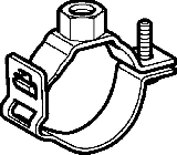 Geberit PE Rohrschelle d 75mm