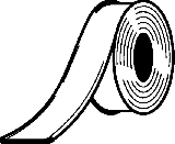 Geberit PE Einlegeband f. Gleitschelle