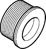 Geberit PE Steckdichtung d 50/32 mm zu