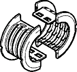 Geberit Mepla Rohrschelle kplt.f.