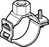 Geberit Schelle fr Fixpunkt d 160x1/2"