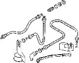 Geberit Umbauset f. AP-Splkasten von