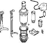 Geberit Umbauset f 2-Mengen