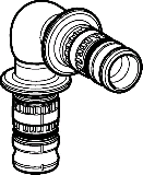 Geberit Mepla Winkel 90 Grad d 40mm