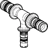Geberit Mepla T-Stck reduziert