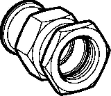 Geberit Mapress C-St. Durchgangsverschr.