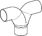 Geberit Silent-db20 Hosen-T-Stck