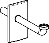 Geberit Fertigbauset f Waschtisch-