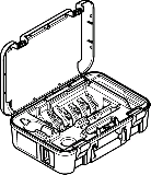 Geberit Pressbackenkoffer leer
