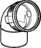 Geberit Bogen PP-MD 67.5G d110