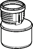 Geberit Reduktion PP-MD d90/50