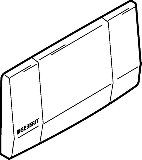 Geberit Bet�tigungsplatte Highline