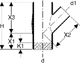 Geberit Silent-db20 Abzweiger