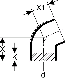 Geberit Silent-db20 Bogen