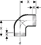 Geberit Silent-db20 Bogen