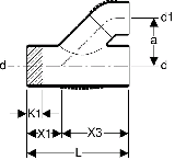 Geberit Silent-db20 Abzweiger