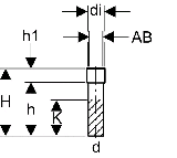 Geberit PE Anschlussstutzen d 110/140
