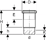Geberit PE Langmuffe f.waagr.u. senkr
