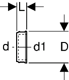 Geberit PE Steckmuffe fr Klosett