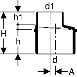 Geberit Silent-db20 Reduktion