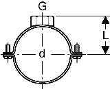 Geberit PE Rohrschelle d 315mm