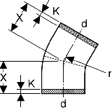 Geberit PE Bogen mit groem