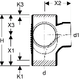 Geberit Silent-db20 Eck-Abzweiger