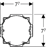 Geberit Rohbauset mit Trafo zu
