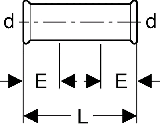 Geberit Mapress C-Stahl Schiebemuffe