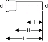 Geberit Mapress Edelstahl Gas bergang