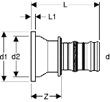 Geberit Mepla Vorpressbund d 75