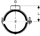 Geberit Silent-db20 Rohrschelle