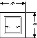 Geberit Funktaster zu