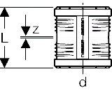 Geberit Doppelsteckmuffe PP-MD d32