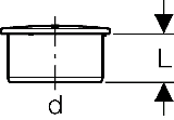Geberit Muffenstopfen PP-MD d110
