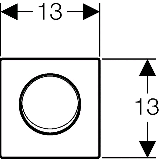 Geberit HyTouch UR-Handauslsung HP