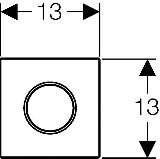 Geberit HyTouch UR-Handauslsung HP