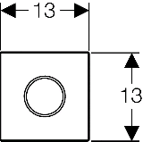 Geberit HyTronic UR-Steuerung IR, 230V,