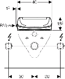 Geberit AquaClean 4000, weiss