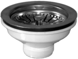 HL14/90 Ablaufventil (Korbventil) f�r Ablauf�ffnungen d 90mm, Anschlussgewinde 6/4"