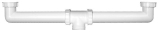 HL22 Abl.verb. DN40x6/4'