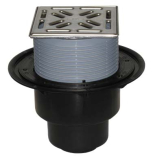 HL3100Pr Bodenablauf DN50/75/110 senkr. ht, GV Primus, KlickKlac