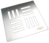HL3124 Niro-Rost V4A 115x115mm Nil