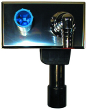 HL405 WG-UP-Sifon DN40/50 m. integriertem Wasseranschl. - 180x10