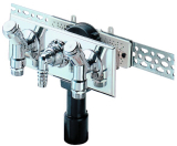 HL406.2 WG-UP-Sifon DN40/50 m. 2 integri erten WasserAnschl. sam