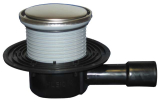 HL510NR Bodenabl. DN40/50 waagr ru. d 131mm/d 112mm