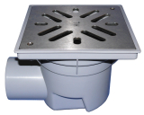 HL605SW Perfektabl. DN110 waagr 244x244 mm Kst./226x226mm Niro m