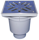 HL606SW/1 Perfektabl. DN110 senkr 244x244mm Kst./226x226mm Niro